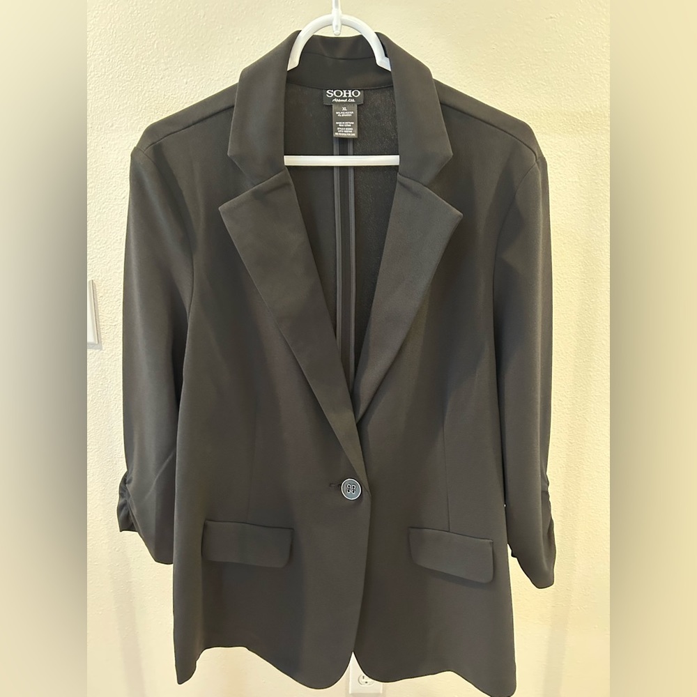 Soho Black Suit Jacket / Blazer